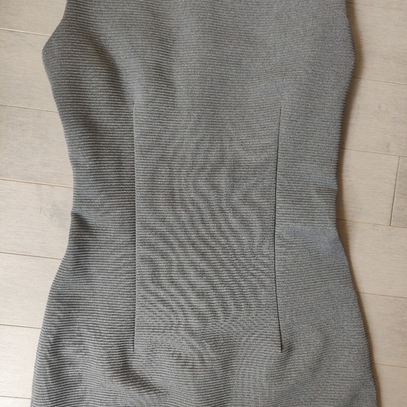 Mango Suit Sleeveless Tube Bodycon Ribbed Midi Dress Size Extra-Small - Picture 5 of 12